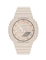 Casio G-Shock GMAS2100-4A S-Series Digital-Analogue Neutral Strap Unisex Watch, Neutral Dial, 46.2 × 42.9 × 11.2 mm Size