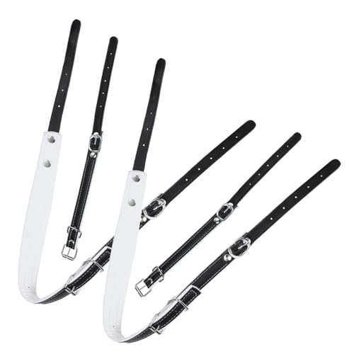 BAZEITFLOW Akkordeongurt Pu Ersatz Für Akkordeon Schwarz Weiß 165cm Strap Praktischer Druckreduzierender Akkordeon Schultergurt Für Musikalische Auftritte