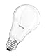OSRAM LED Aktions Lampe mit E27 Sockel, Warmweiss (2700K), 8,50W, Ersatz für 60W-Glühbirne, matt, LED VALUE CLASSIC A , 10er-Pack