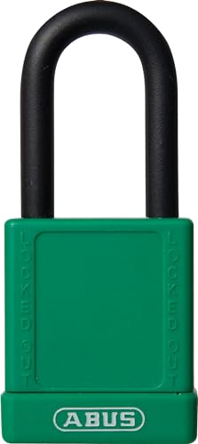 Image of ABUS 74 /40 Safety Padlock Green Keyed Different -6 Pack