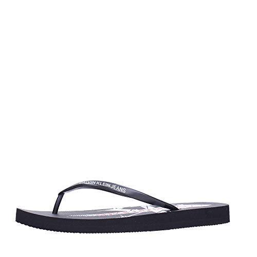 Calvin Klein Jeans Infradito Donna Black B4r0905