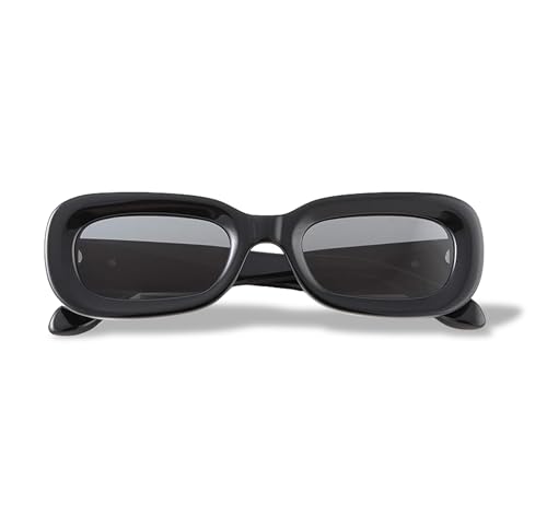 Sonix | Women's Sunglasses - 90s Retro Rectangular Acetate Frame, Classic Sunnies | Minnie