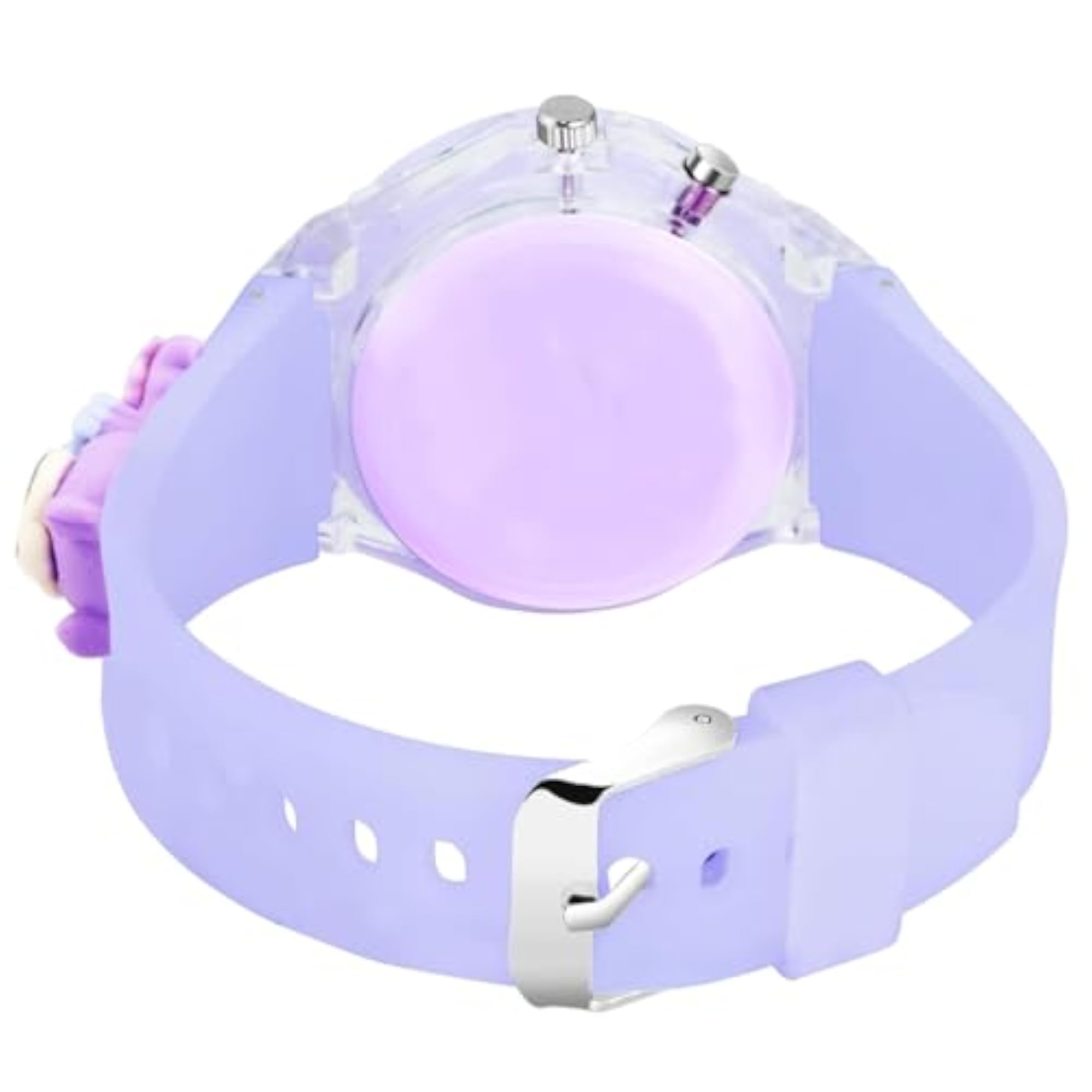 Kids Analogue Multi-Color Light Cute 3D Cartoon Watch
