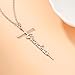 Lcherry Grandma Gifts from Granddaughter - Grandma Cross Necklace for Women, Religious Birthday Mother's Day Gifts Necklace for Mom Women