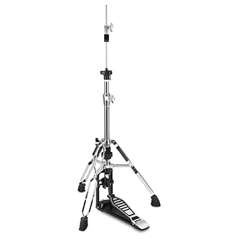 XDrum Soporte para Hi-Hat Pro con Tres Patas Giratorias y Tensión Ajustable Cover