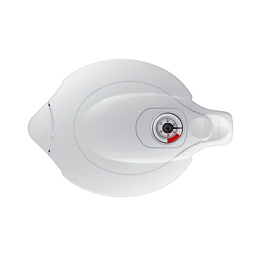 AQUAPHOR Provence White Water Filter Jug Counter Top Design with 4.2L Capacity, 2 X A5 Filters Included, Reduces Limescale, Chlorine & Microplastics, Perfect for Families, Premium Quality Glass Effect