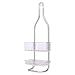Produktbild iDesign 20036EU Zia Dusch-Caddy Organizer für Shampoo/Conditioner/Seife, 24,25 x 11,5 x 57,25 cm, silber, Aluminium