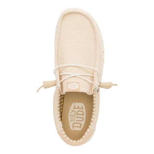 Image of HEYDUDE Men's Wally Stretch Sox Slip-On Loafer, Lightweight, Breathable, with Flex & Fold Outsole