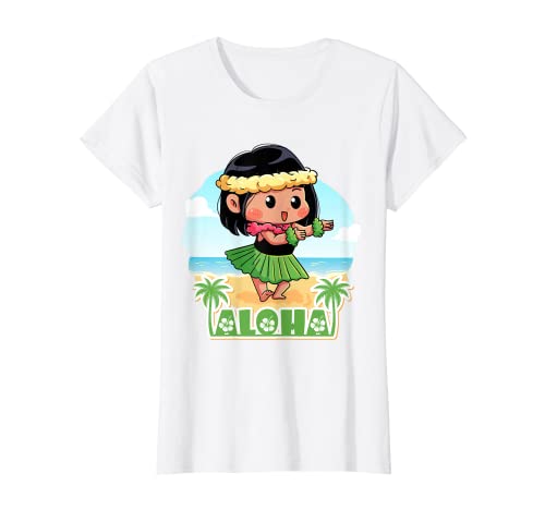 Disfraz hawaiano Luau Aloha Spirit Day Camiseta