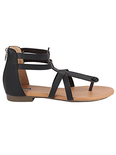 Image of Shoetopia Women Gladiator Flats Sandal