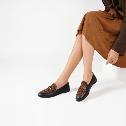 Image of Vertundy Loafers for Women Penny Loafer Comfortable Slip On Dressy Casual Business Work Office Shoes