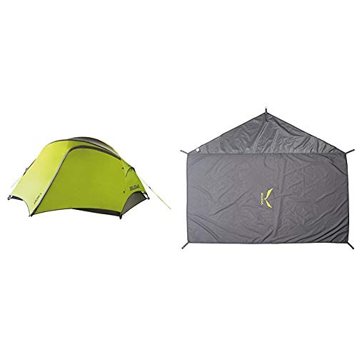 Salewa Erwachsene Zelt MICRA II, Grün, Uni & Erwachsene Zeltbodenunterlage...