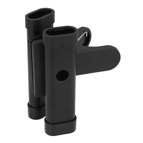 Portabaterías ajustable Keenso para 2 pares de baquetas o pinceles con clip y abrazadera acolchada miniatura 5