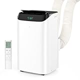 16,000 BTU Inverter Portable Air Conditioner with Remote, Free Stand...