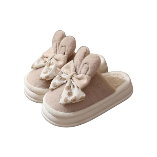 Slippers Dam Fuzzy Cute fluga Tofflor Luriga Bekväm Memory Foam Molnigt Mjuk Varma Tofflor Vinter Inomhus Utomhus Halkfria Cotton House Tofflor shoes