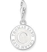 Thomas Sabo Charm-Anhänger Kleeblatt - 925 Sterlingsilber Mit Grüner Emaille