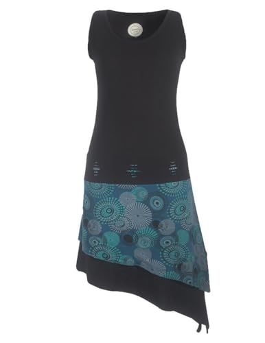Vishes - Alternative Bekleidung - Ärmelloses asymmetrisches Lagenlook...