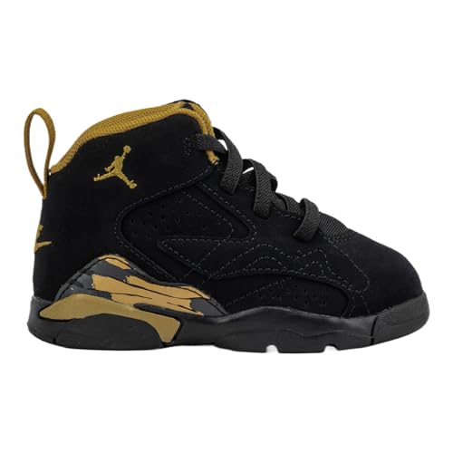 Nike Jumpman MVP Infant Toddler Basketball Shoes (Black/Gold)