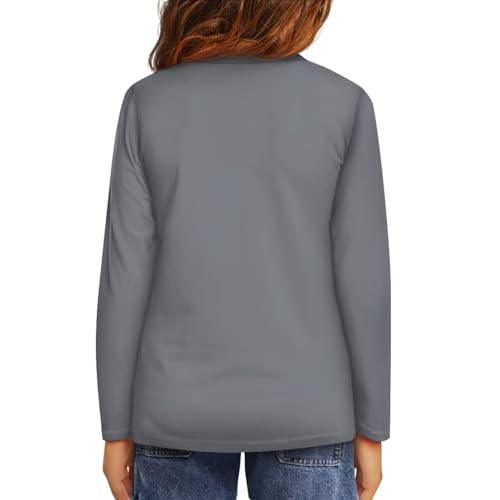 Uourmeti Girls Graphic Tees Long Sleeve T Shirts for Teens Casual Tshirts Junior Sportswear Fall Tops3