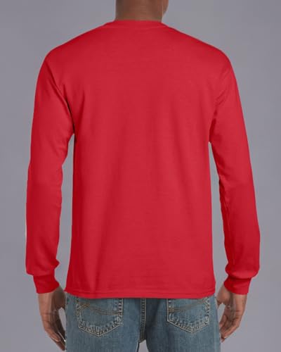 Image of Gildan Adult Ultra Cotton Long Sleeve T-Shirt, Style G2400, Multipack