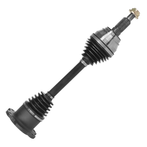 Image of Detroit Axle - 2pc Front CV Axles for 2007-2018 Chevy Silverado 1500, GMC Sierra Suburban Yukon XL 1500 Avalanche Cheyenne Cadillac Escalade ESV EXT, CV Axle Shafts Assembly Replacement