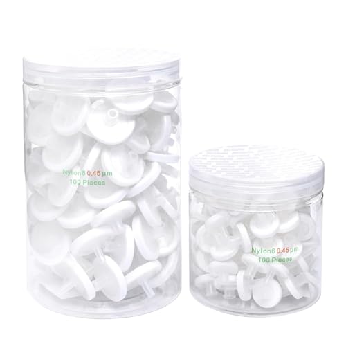 Image of Syringe Filter Hydrophilic Nylon,25mm 0.45um,Non-Sterile,Pack 400