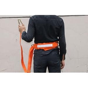 Harnais De Sécurité Escalade Réglable - Support 1000kg - Polyester, Taille 75-120cm