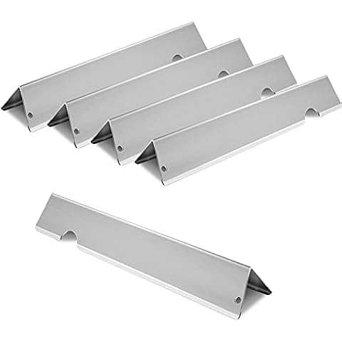 Kalomo Grill Flavorizer Bars Parts for Weber Genesis II E-310, 66795 66032 Weber Genesis 2 LX 300 S-310 E-315 S-315 E-335 S-335,17 Inch Flavor Bars Heat Deflector BBQ Gas Grill Replacement Accessories Cover