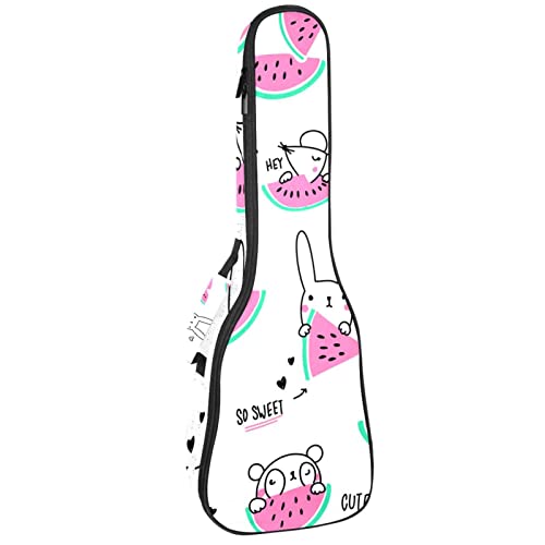 Sac pour ukulélé ténor idéal pour les concerts de rue