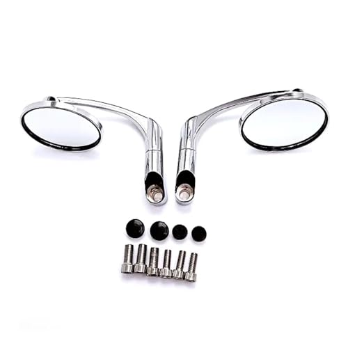 Espejos retrovisores de 8mm y 10mm para manillar de motocicleta y patinete