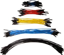 20 pcs Each 2", 3", 5", 7", 9" Female Jumper Wires