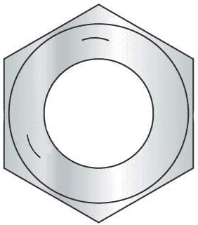 1/4"-20 Finished Hex Nuts/Grade 5 Steel/Zinc Plated (Quantity: 8000)