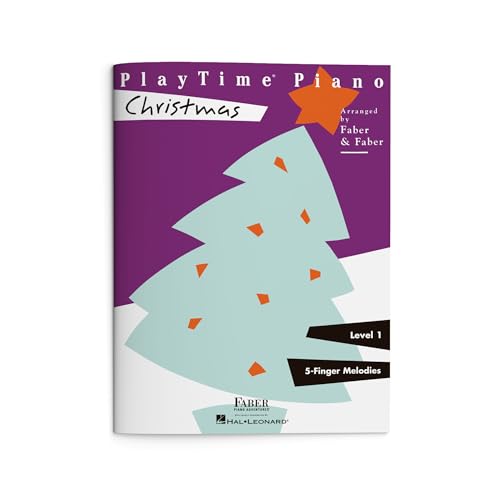 PlayTime Piano: Christmas Level 1 | Beginner Holiday Sheet Music for Kids |Early Elementary Piano Songbook with Popular Carols and Christmas Classics |Faber Piano Adventures Method Book