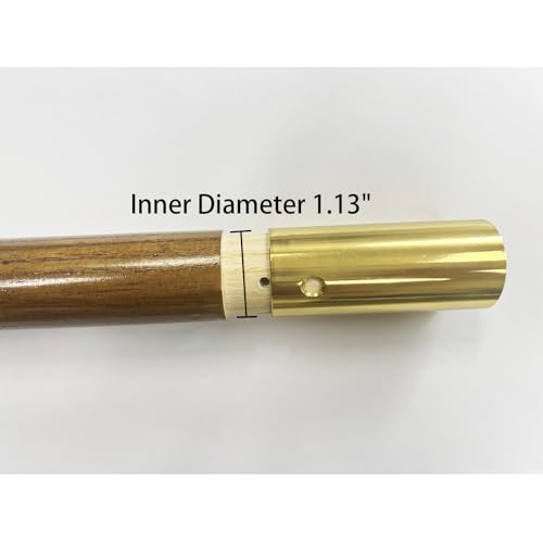 Frf Flag FRF-PJT-012 Brass Flagpole Screw Joint For Wood Poles thumb #3