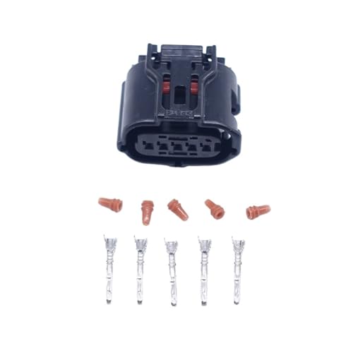 Conectores automotrices hembra de 5 pines para cableado de coche 6189-1046 XGK7052Y, 5 uds