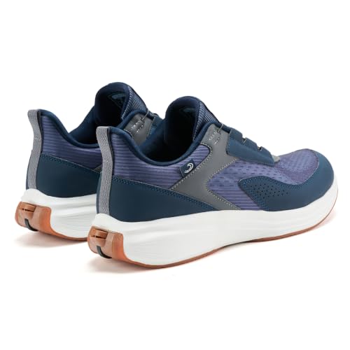 Image of Upalee Men's Hands Free Shoes Slip On Sneakers No-Tie No-Bend Street Series