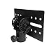 SPORTARC Metallhalterung Stativ Pole DJ/PA Lautsprecher Ständer Adapter Top Cap, Schwarz, 175x110mm, 523 Gramm, 35 mm, Stativ Zubehör