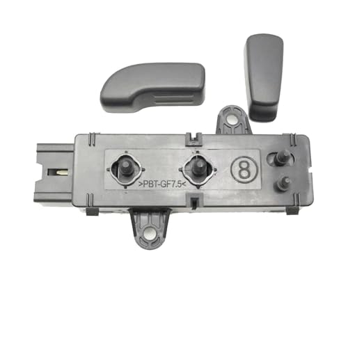 Power Seat Switch for Nissan X-Trail T32 Qashqai J11 2015-2021 Power Front Seat Adjustment Switch 87062-2DR0D-A193/87012-2DR0D-A193(1 Set 6 Ways Left L)