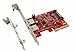 Ableconn PUSB31P2A USB 3.1 Gen 2 (10 Gbps) 2-Port Type-A PCI Express (PCIe) x4 Host Adapter Card - Support MacOS 10.12/10.13 and Windows 10/8