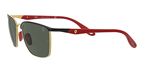 Image of Ray-Ban Unisex Rb3673m Scuderia Ferrari Collection Square Sunglasses