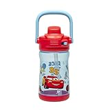 Zak Designs Disney Pixar Cars Beacon Kid Water Bottle for Travel or At Home, 12oz...
