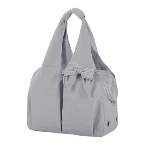 Bolsa de transporte para perros con ventana de malla transpirable y bolsillos 2