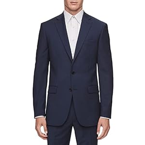DKNY Men’s Modern Fit High-Performance Suit Separates | Dress Suit for Men |