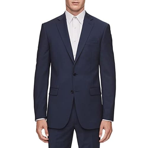 DKNY Men’s Modern Fit High-Performance Suit Separates | Dress Suit for Men |