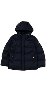 Amazon | [Daniel Wellington] フーデッド パデッドジャケット (M