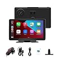 KPIRXO Carplay Display für VW Up!/Cross Up!/e-Up!(2011-2016 2017-2019 2020+), Carplay Display Autoradio, Tragbarer Car Multimedia Player Mit Rückfahrkamera, Plug Play,9in-Backup Camera