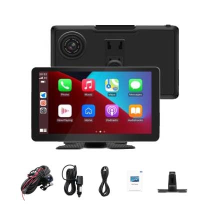 Ya en manzanajugosa.com: KPIRXO Car Play para Toyota Innova 2004-2022 2023+, Pantalla Carplay para Apple CarPlay Android Auto, Soporta Manos Libres Mirror Link Navegación GPS,9in-Backup Camera
