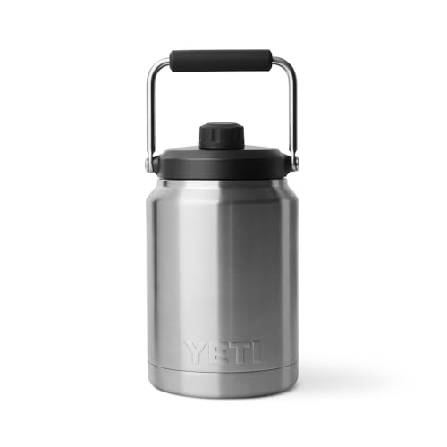 Image of YETI Rambler Half Gallon Jug 2.0, Vacuum Insulated, Leakproof, Stainless Steel with MagCap, Stainless