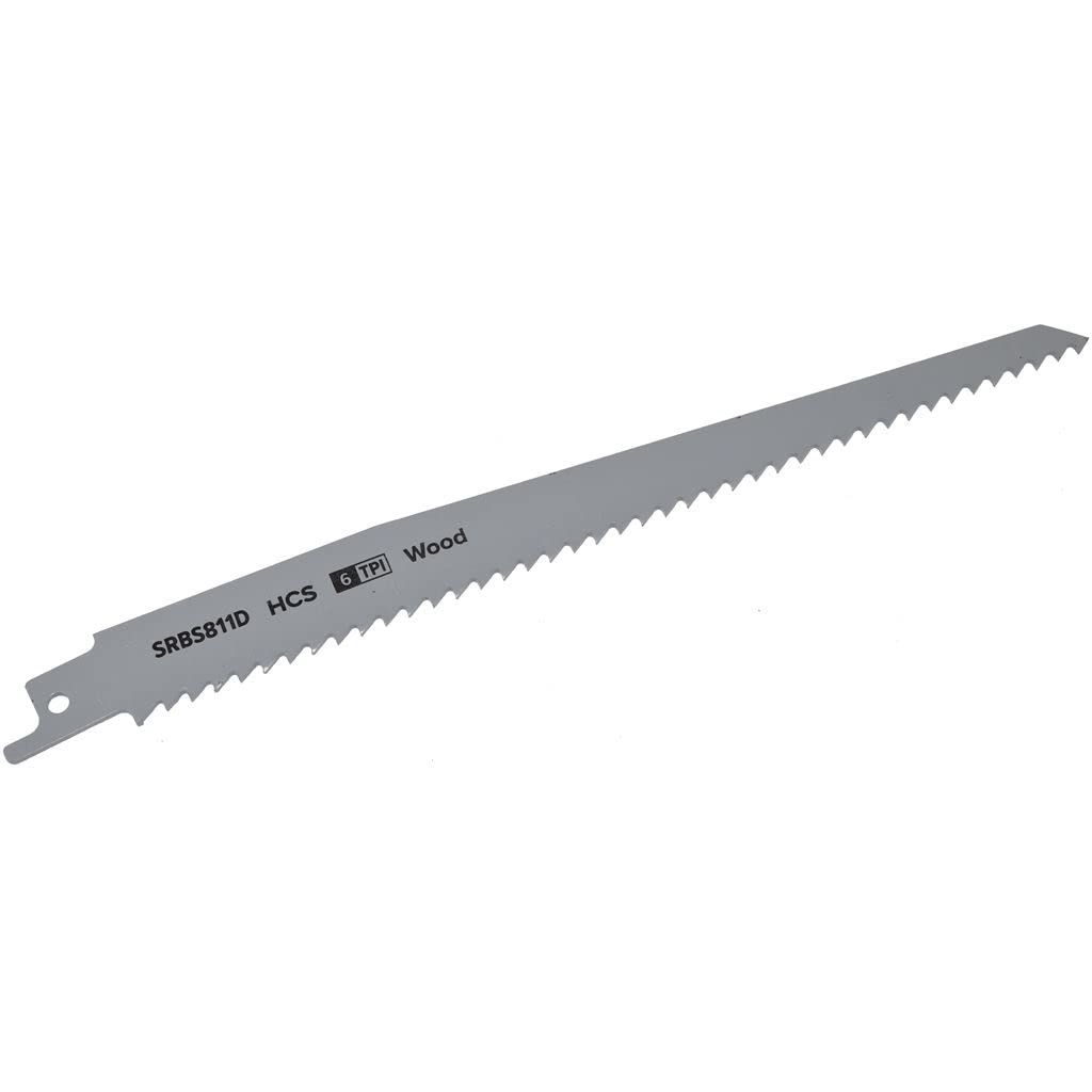 Ufixt Hoja de sierra de vaivén Clean Wood 200mm HCS 6tpi Pack de 25