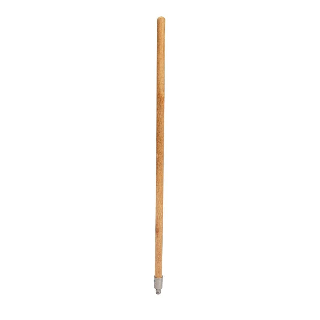Vogue Manche de brosse grattoir pour four à pizza Vogue, Marron, 965mm, Bois, GE211